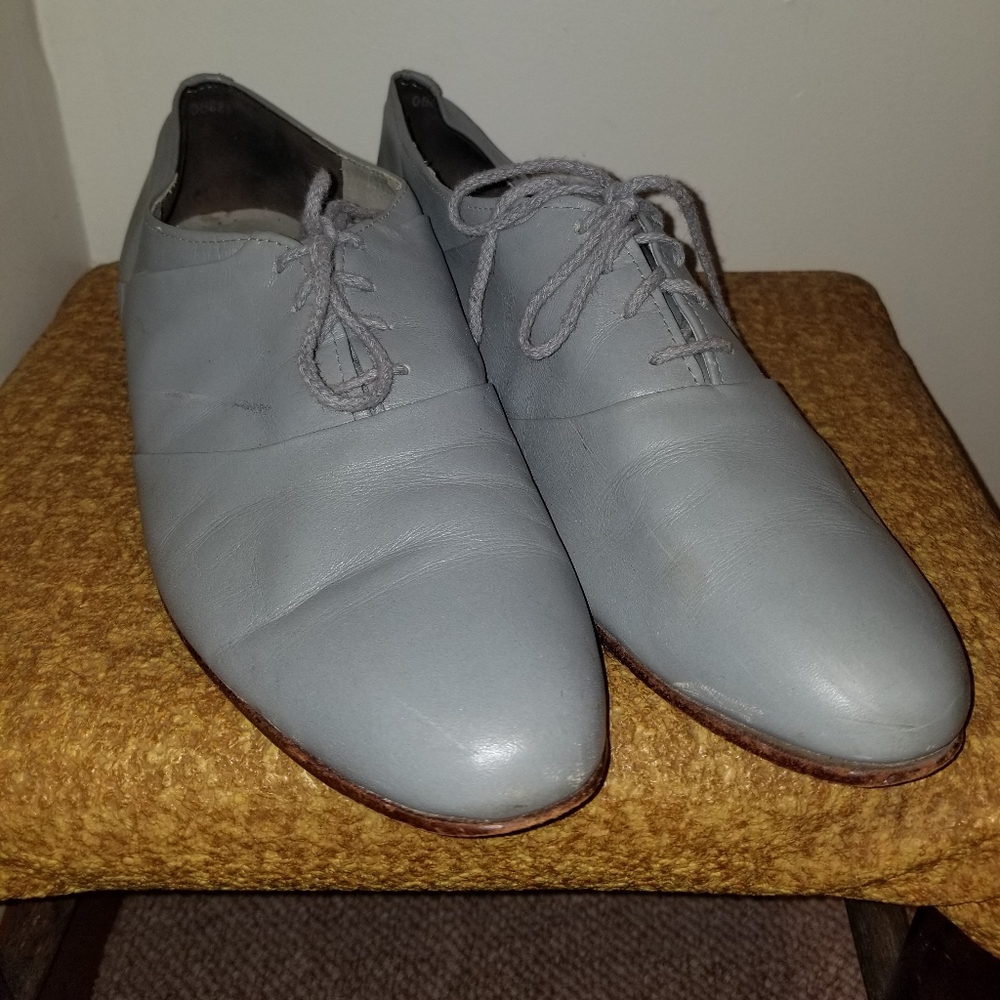 Grey Giovanni Vintage Tie Oxford